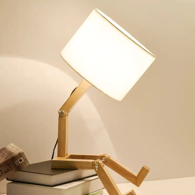 Robot Shaped Desk Lamp - Nebula Lights